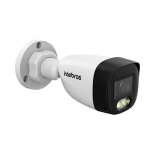 Câmera Intelbras VHD 1230 B Full Color com resolução Full HD 1080p e microfone embutido para monitoramento noturno