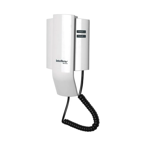 Interfone residencial Intelbras IPR 8000 IN com sistema antissabotagem e suporte para até três módulos internos - Foto 2